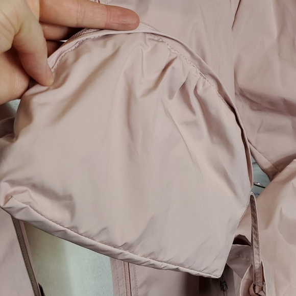 Cole Haan Packable Hooded Raincoat - Picture 4 of 11